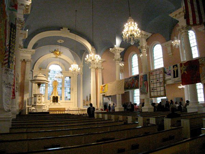 St Paul's Chapel, Wall Street, New York