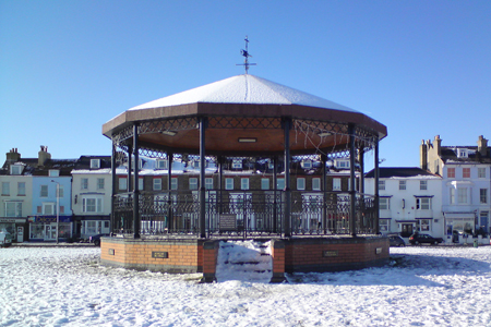 Deal Memorial Bandstand, Walmer, Kent, England