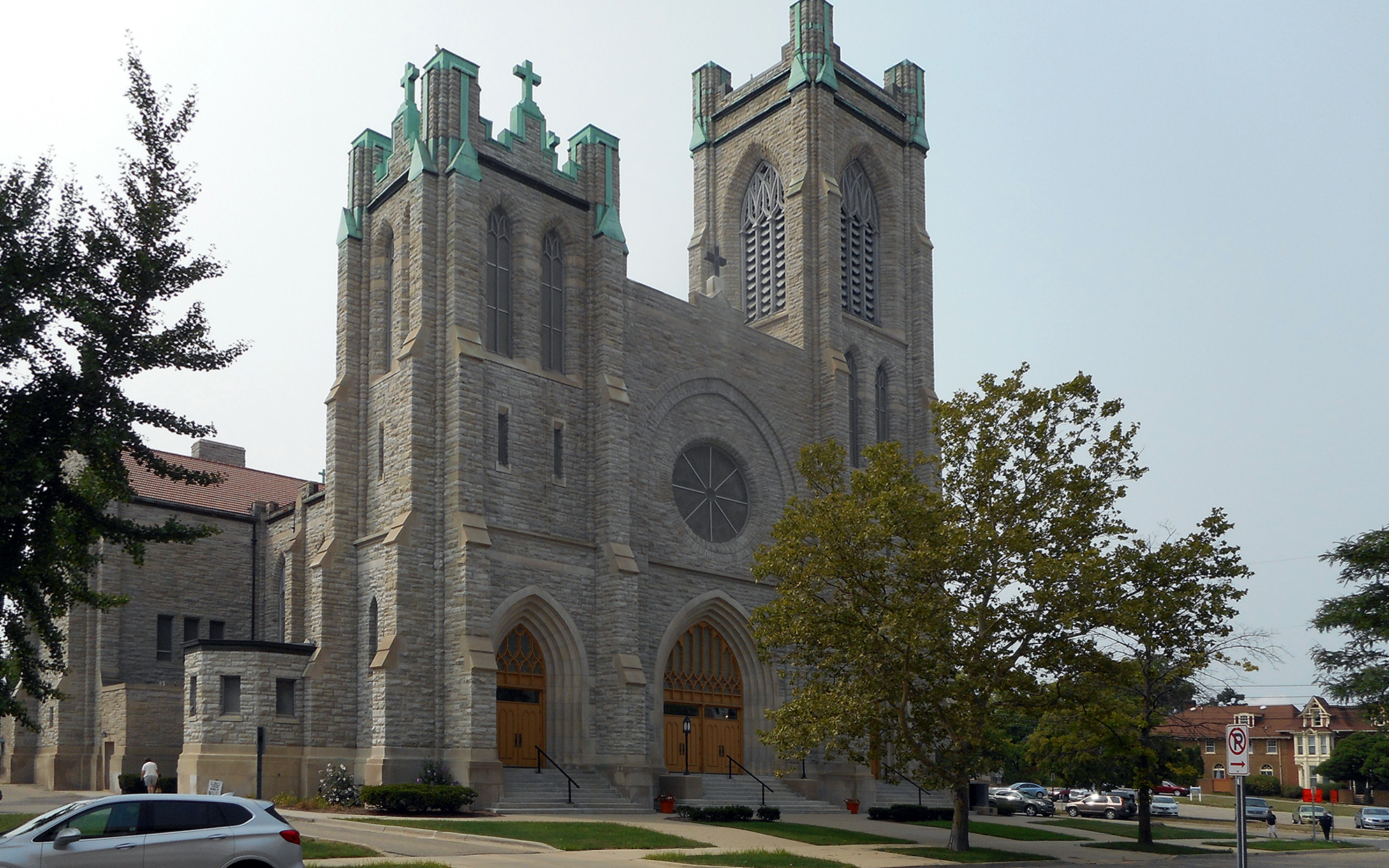 Ship of Fools St Mary Cathedral, Lansing, Michigan, USA