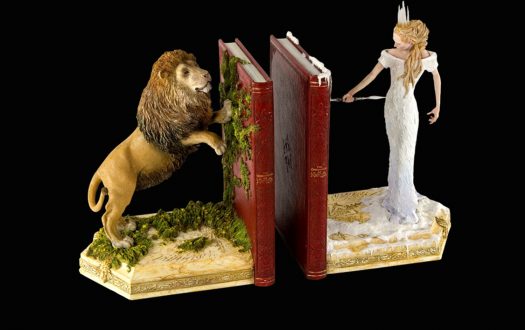 Photo of Narnia bookends