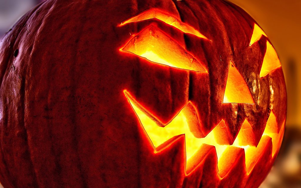 Photo of a halloween pumpkin