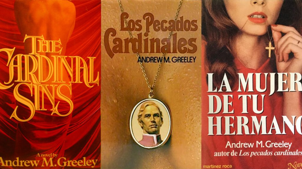 Andrew Greeley book covers