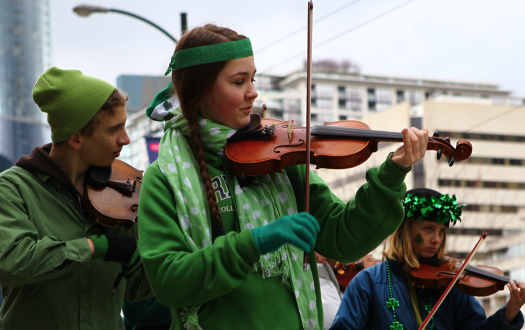 St Patrick Day parade