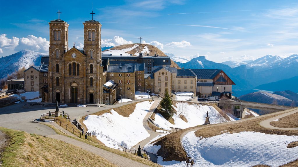 Basilica and shrine at La Salette