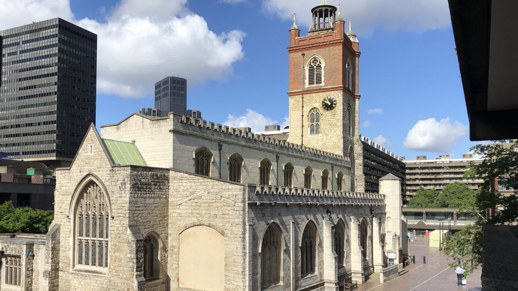 St Giles Cripplegate London